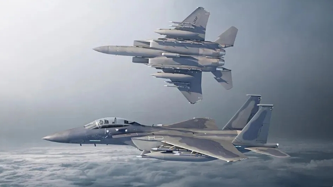 美軍F-15EX戰機將部署到第一島鏈。   圖 : 翻攝自樞密院十號