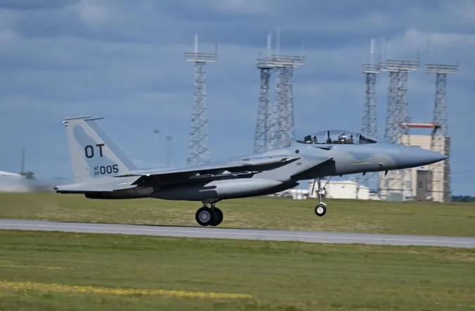 美軍F-15EX戰機。 圖 : 翻攝自樞密院十號