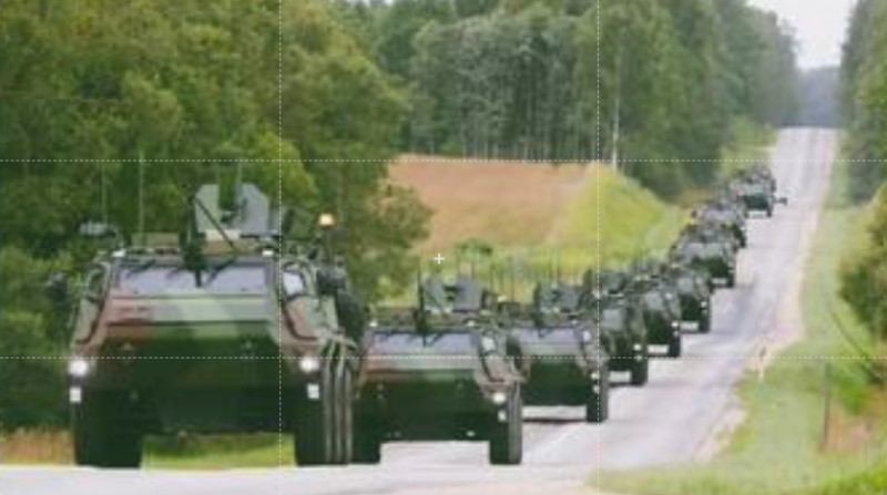 拉脫維亞援助烏克蘭的運兵裝甲車（APC）。   圖 : 翻攝自MilitaryNewsUA