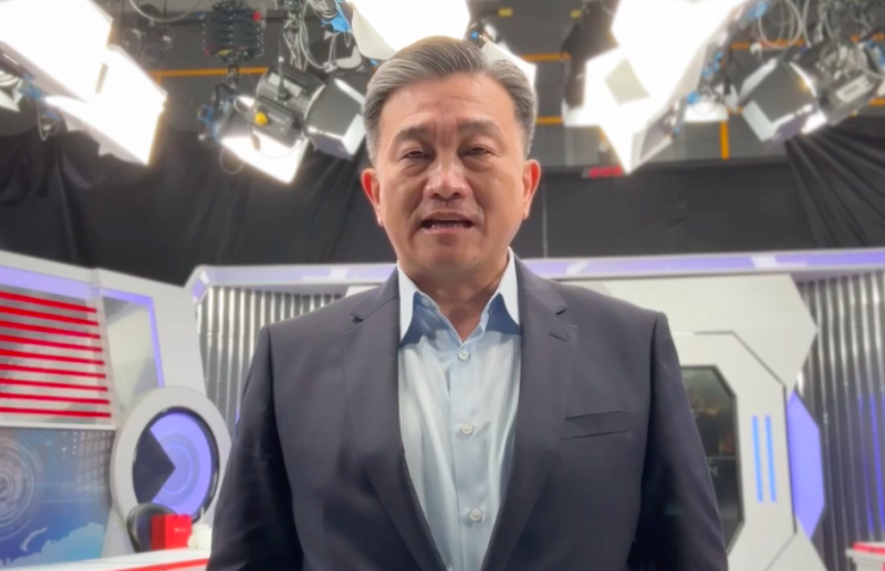 藍委自爆「事先」知道中國月底射飛彈，王定宇怒批，這是親共通敵的鐵證。   圖：翻攝王定宇提供影片