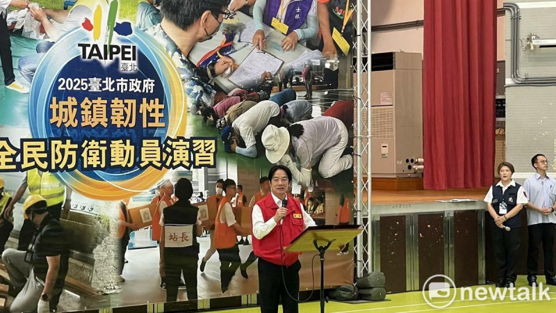 賴清德說,共同信念就是「反共」、「反併吞」、「護主權」、「維護民主」。 圖:高逸帆/攝 賴清德說,共同信念就是「反共」、「反併吞」、「護主權」、「維護民主」。 圖:高逸帆/攝