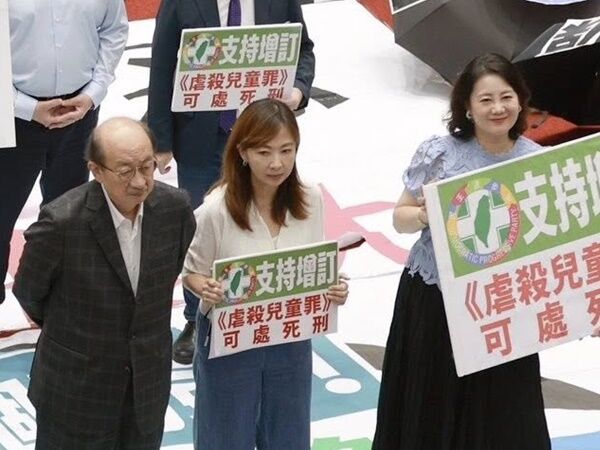 民進黨立委手舉支持《虐殺兒童罪》卻投不贊成，引起外界質疑，郭昱晴發文解釋原因。   圖：翻攝郭昱晴臉書