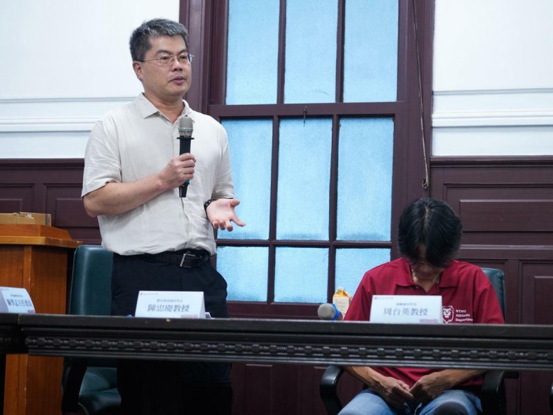 台師大體育與運動科學系教授陳忠慶。 圖:張良一 攝影