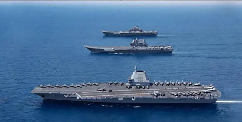 殲-35若產量能大幅提升,中國海軍航空母艦也能因此提升戰力。 圖:翻攝自 騰訊新聞/國平視野 殲-35若產量能大幅提升,中國海軍航空母艦也能因此提升戰力。 圖:翻攝自 騰訊新聞/國平視野
