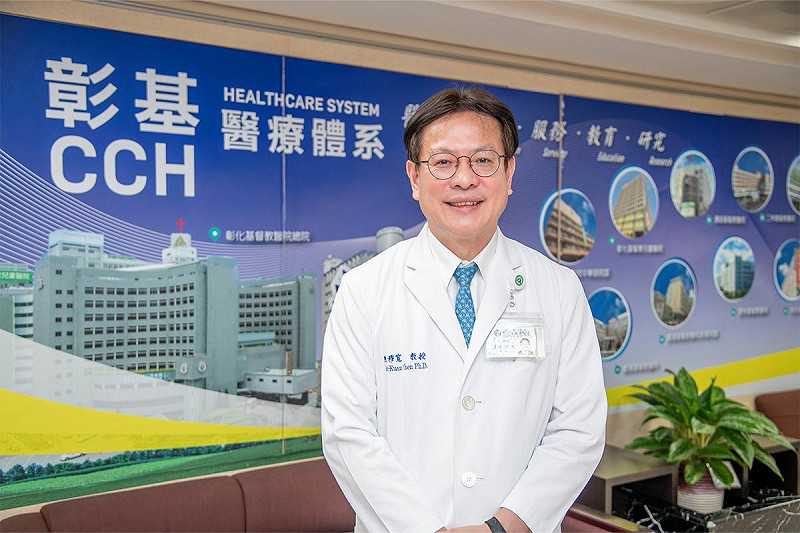 彰基醫學中心陳穆寬總院長強調,醫院不只救治疾病,更要走入社會,為台電加油打氣,用行動關懷每位為台灣努力的人。 圖:彰基醫學中心提供