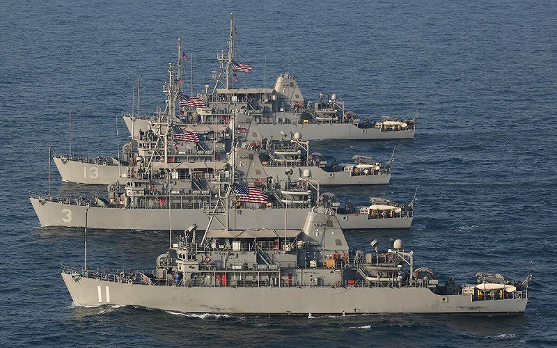 美國海軍伯克級導彈驅逐艦「費茲傑羅號」 圖:翻攝自 X @ZacharySisson3