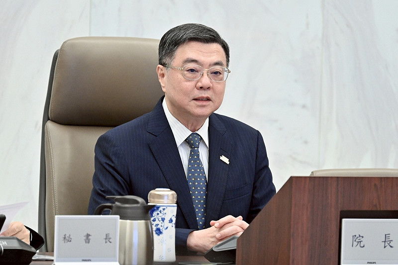 行政院長卓榮泰今（24）天主持行政院會。   圖：行政院提供