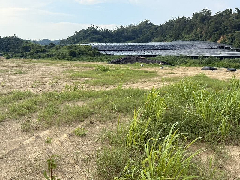 針對高市大樹區和山太陽光電開發案涉違反水土保持法，檢方聲押業者獲准。高市府24日表示，全力支持依法嚴辦、嚴懲違法。（高雄市水利局提供）中央社記者蔡孟妤傳真 114年7月24日   