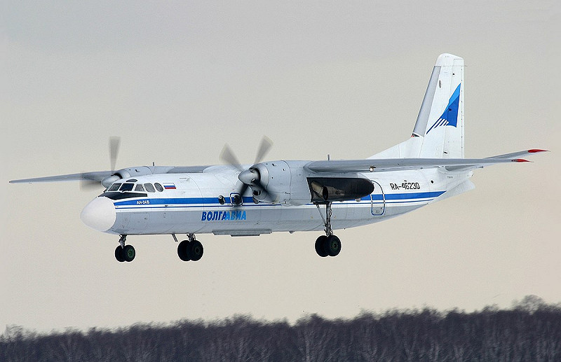 安托諾夫An-24民航客機。(示意圖) 圖:翻攝自維基百科