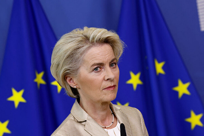  歐盟執委會主席馮德萊恩（Ursula von der Leyen）。 圖：翻攝自 X 