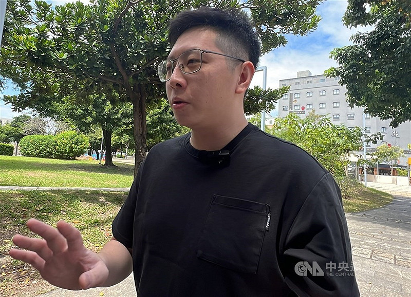圖為前桃園市議員王浩宇。（中央社檔案照片）   