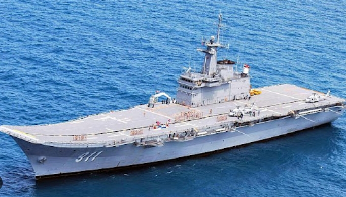 泰國航空母艦查克里.納呂貝特號。 圖 : 翻攝自MDC.idv.tw