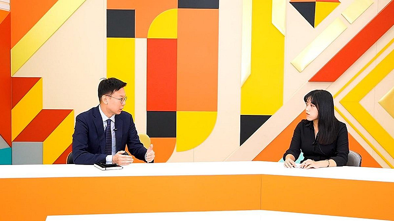 林飛帆說，中國就是台灣國安最大挑戰   圖：自由時報提供
