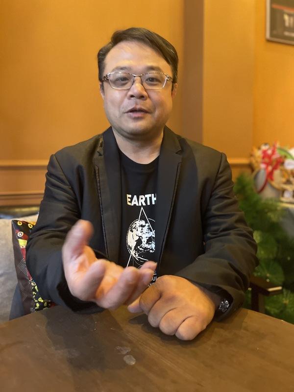曾經遭到中共當局非法拘捕並遭判刑的前台商李孟居25日表示，民主自由不是免費的，是需要全體國人共同守護的資產。   圖：李孟居提供