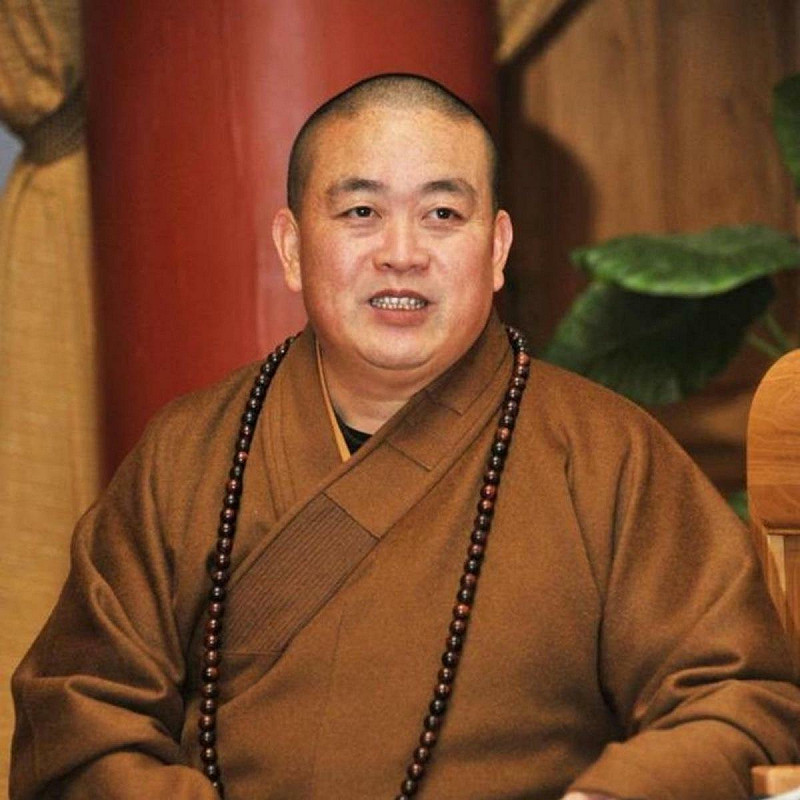 中國佛教協會副會長、嵩山少林寺方丈釋永信。   圖：翻攝自 微博