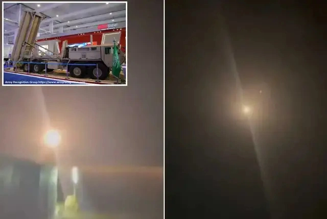 美軍在這場戰爭中發射超過150枚THAAD攔截彈，幾乎占據美國近四分之一的整體庫存，耗資逾19億美元。 圖：翻攝自《騰訊新聞》/《寰球戰略解讀》 