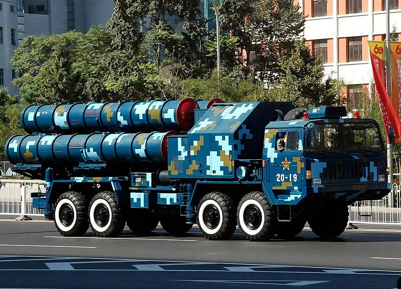 中製的紅旗-9發射車（示意圖）   圖：翻攝自維基百科
