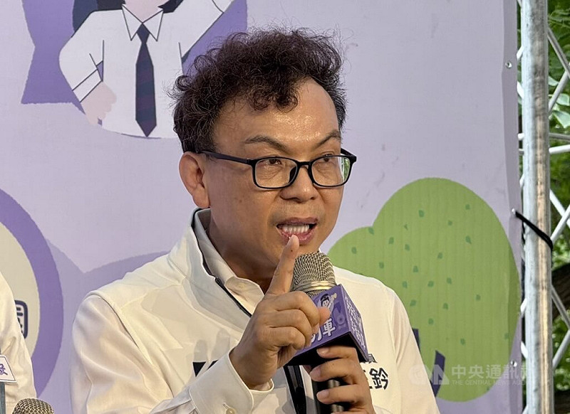 國民黨新竹市立委鄭正鈐。（中央社檔案照片）   