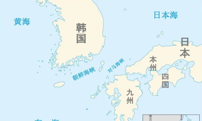 對馬海席地理位置圖。 圖 : 翻攝自星球調研室