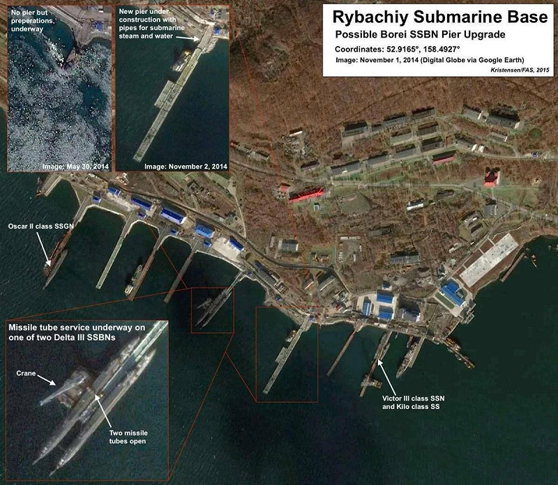 地震也波及俄羅斯極具戰略價值的軍事設施,位於堪察加半島的「雷巴奇」戰略潛艦基地。 圖:翻攝自X帳號@nexta_tv 地震也波及俄羅斯極具戰略價值的軍事設施,位於堪察加半島的「雷巴奇」戰略潛艦基地。 圖:翻攝自X帳號@nexta_tv