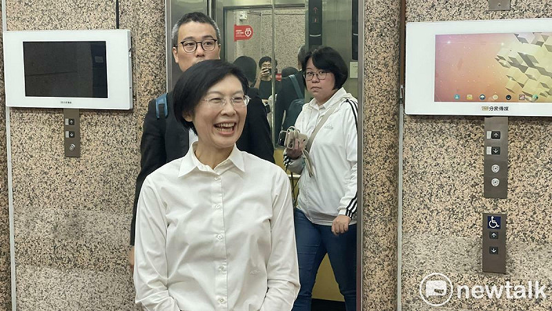 林岱樺說，她有信心在法院證明清白。   圖：高逸帆／攝