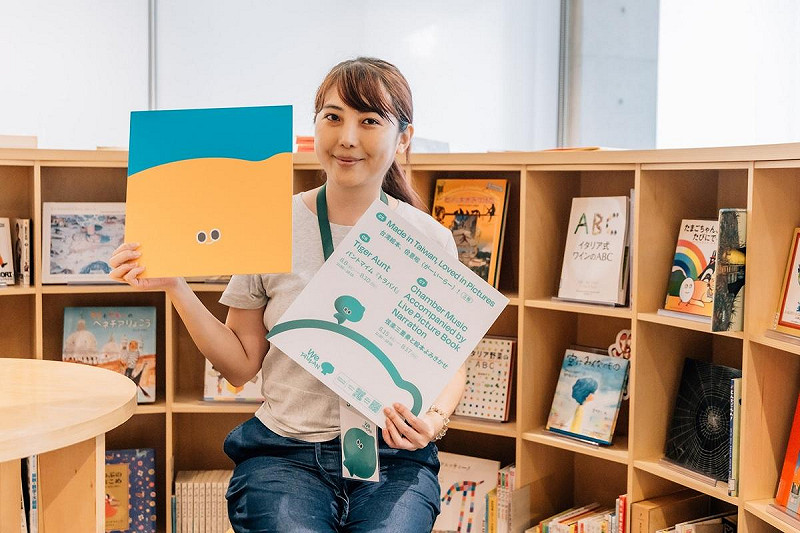 「臺灣繪本、佮意啦」策展人蘇懿禎期盼透過生動的繪本故事,提供各種觀看臺灣的視角,傳遞這片土地所積累的文化資產和能量。 圖:文化部提供