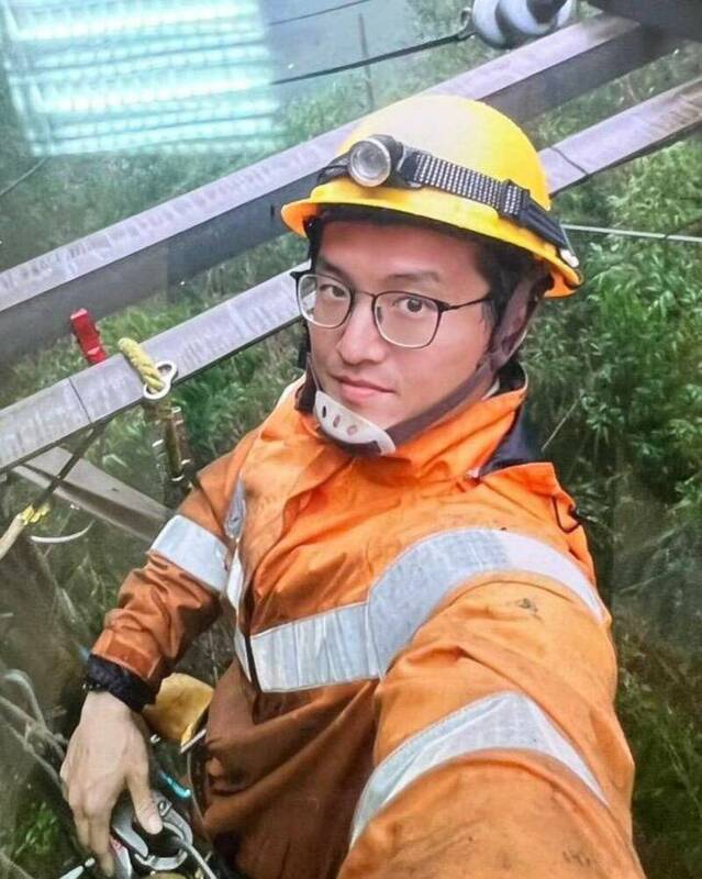 台電英雄李元瀚殉職。 圖:翻攝自IG