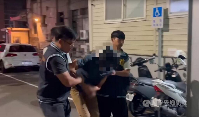 新北市新莊區箱屍命案，經警方不眠不休調閱監視器分析比對，鎖定陳姓男子涉有重嫌，7月31日深夜循線將其拘提到案。（翻攝照片）中央社記者趙敏雅傳真  114年8月1日   
