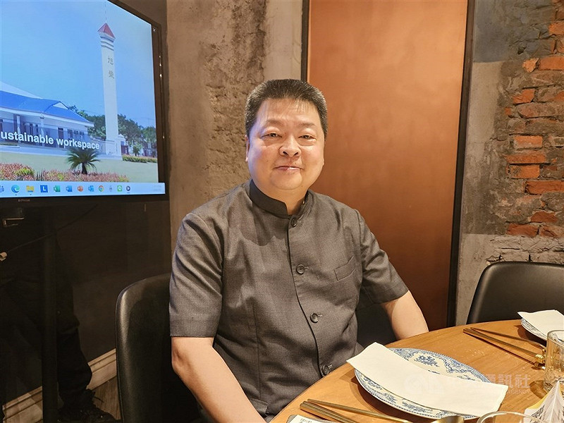 圖為旭榮集團執行董事黃冠華。 （中央社檔案照片）   