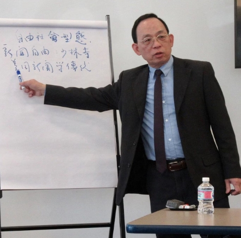 香港的流亡異議人士何良懋。 圖 : 翻攝自臉書 香港的流亡異議人士何良懋。 圖 : 翻攝自臉書