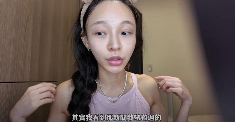 林襄坦言，看到沈玉琳入院的新聞時心裡很難過，「玉琳哥在我心目中真的是一個很重要、很幫助我的人」，並表示希望沈玉琳早日康復。   圖：翻攝自林襄YT頻道