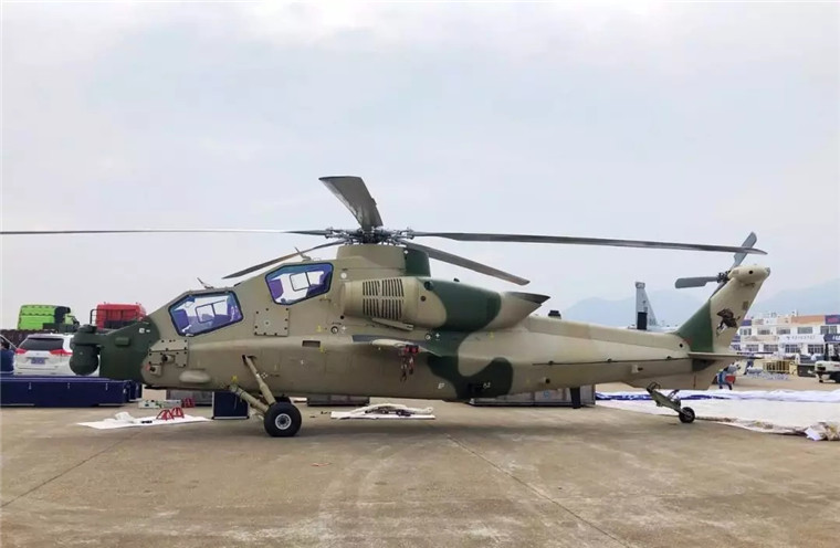 武裝直升機直-10ME 圖:翻攝自中華人民共和國國防部