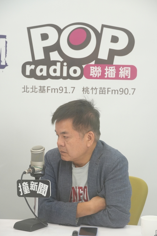 民進黨立委莊瑞雄今（5）日接受廣播節目《POP撞新聞》主持人黃暐瀚專訪。   圖：《POP撞新聞》提供