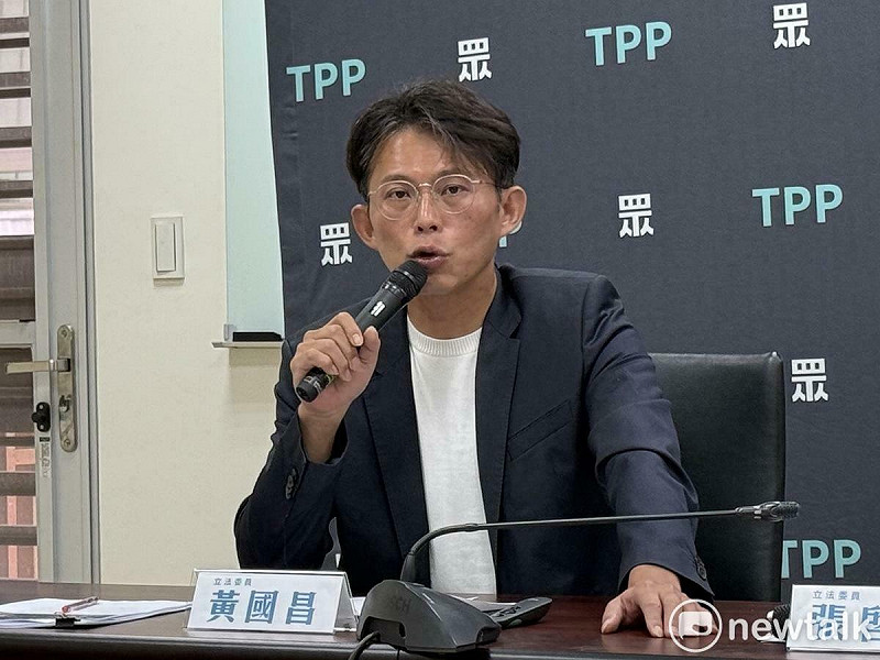 民眾黨主席兼黨團總召黃國昌。   圖：周煊惠 / 攝