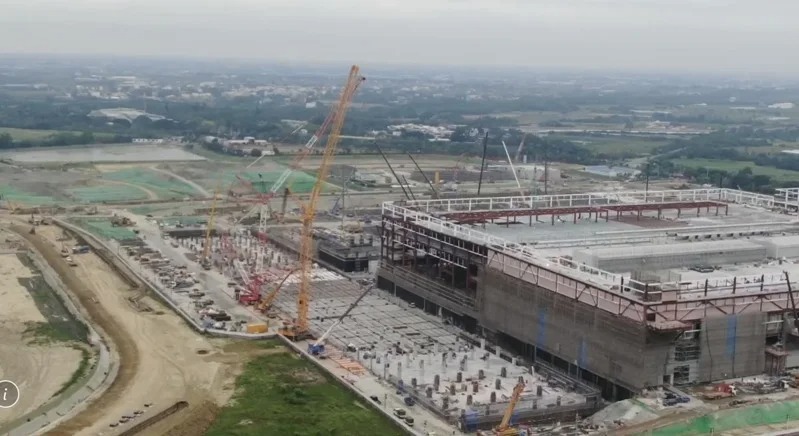 台積電嘉義廠區工安意外頻傳，台積電首度啟動「全體總動員」安全機制。   圖：民眾提供