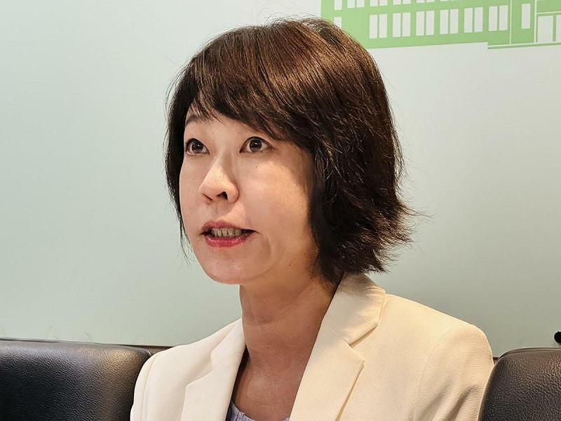 行政院經貿談判辦公室顏慧欣副總談判代表。 圖:謝莉慧/攝