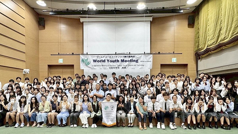 WYM世界青年會議是台日學生維繫情誼的重要橋樑。   圖：高雄市教育局/提供