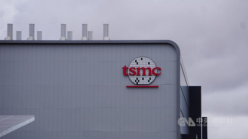 台積電（TSMC）美國廠位於亞利桑那州鳳凰城的建築物外觀。   （中央社檔案照片）