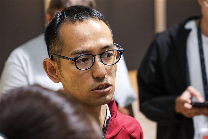 中華職業棒球大聯盟樂天桃猿隊發生食品安全爭議，領隊牧野幸輝（圖）8日受訪表示，賽前已向選手、教練道歉，強調桃猿球團最重視選手營養，未因預算過低導致供餐品質不好。（樂天桃猿隊提供）中央社記者楊啟芳傳真　114年8月8日   