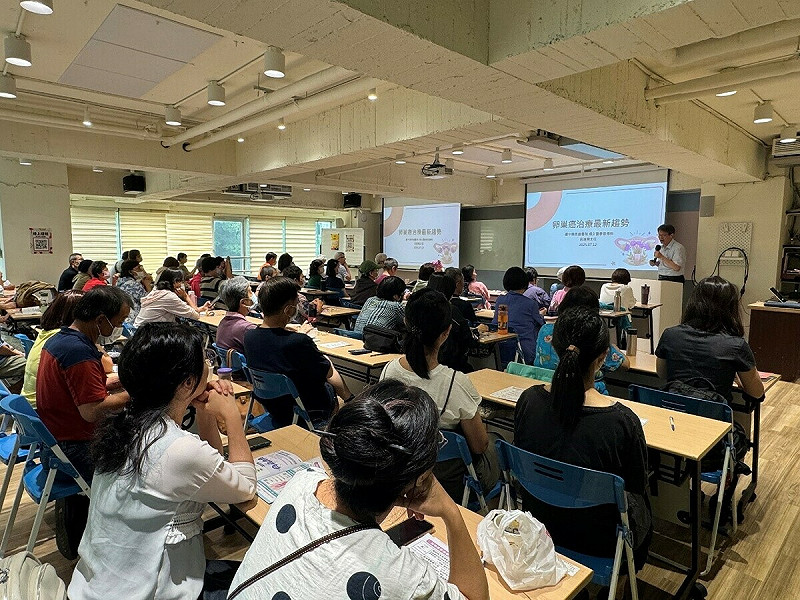 癌症希望基金會在台中市舉辦「婦科癌症治療新時代 關鍵突破一次掌握」健康講座。   圖：癌症希望基金會/提供