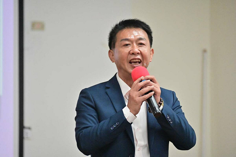 許智傑初選後首場的《市民見面會》選在左營登場。 圖:許智傑辦公室/提供