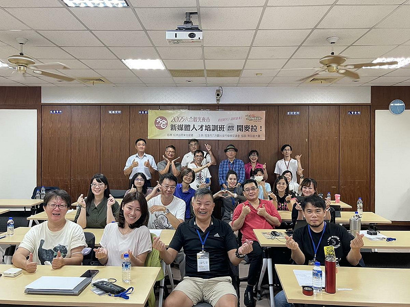 六合國際觀光夜市啟動全新「新媒體人才培訓計畫」。   圖：孫家銘翻攝