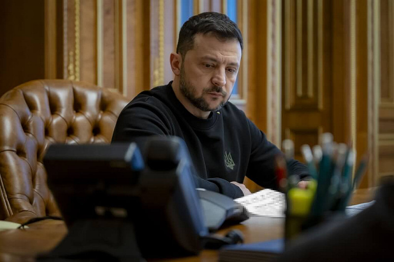 烏克蘭總統澤倫斯基。   圖：取自x.com/ZelenskyyUa