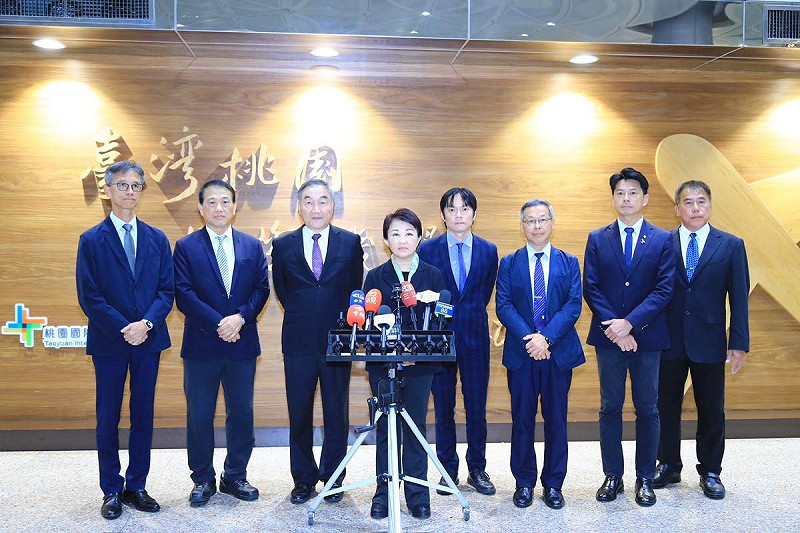 台中市長盧秀燕率市府團隊訪問澳洲，今（11）日清晨返抵台灣。   圖：台中市政府/提供