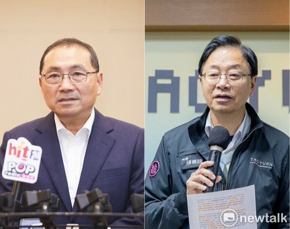 對於盧秀燕無意參選，坊間也點名台北市長蔣萬安、新北市長侯友宜、桃園市長張善政等現任六都市長有望出來承擔黨主席一職。對此，侯友宜和張善政11日也有最新回應。   圖：新頭殼攝、桃園市政府提供（新頭殼合成）