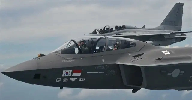  KF-21「博爾梅」（Boramae）韓國戰機。 圖：翻攝自 騰訊網 