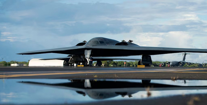美國空軍現役B-2「幽靈」（Spirit）戰略轟炸機。   圖：翻攝US Air Force