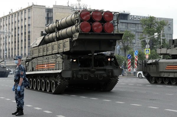  俄製「山毛櫸」M3（Buk-M3）地對空飛彈系統。 圖：翻攝自 X 