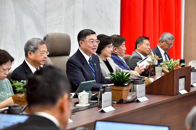 每周四例行的行政院會今（14）天舉行，由卓榮泰院長主持。   圖：行政院提供