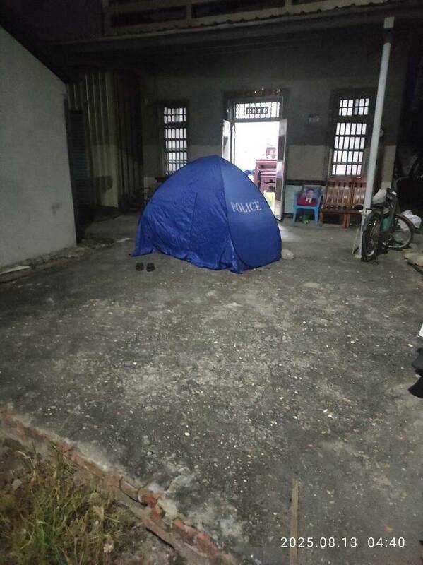 雲林發生41歲孫刺殺93歲阿嬤的人倫悲劇，僅因阿嬤要求孫子找工作。   圖：雲林地檢署提供